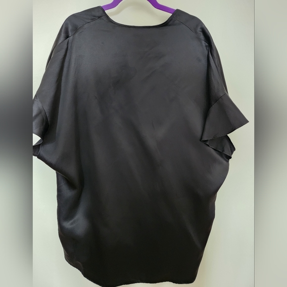 Kimono Satin Robe by Victoria's Secret OS Black - Picture 2 of 5